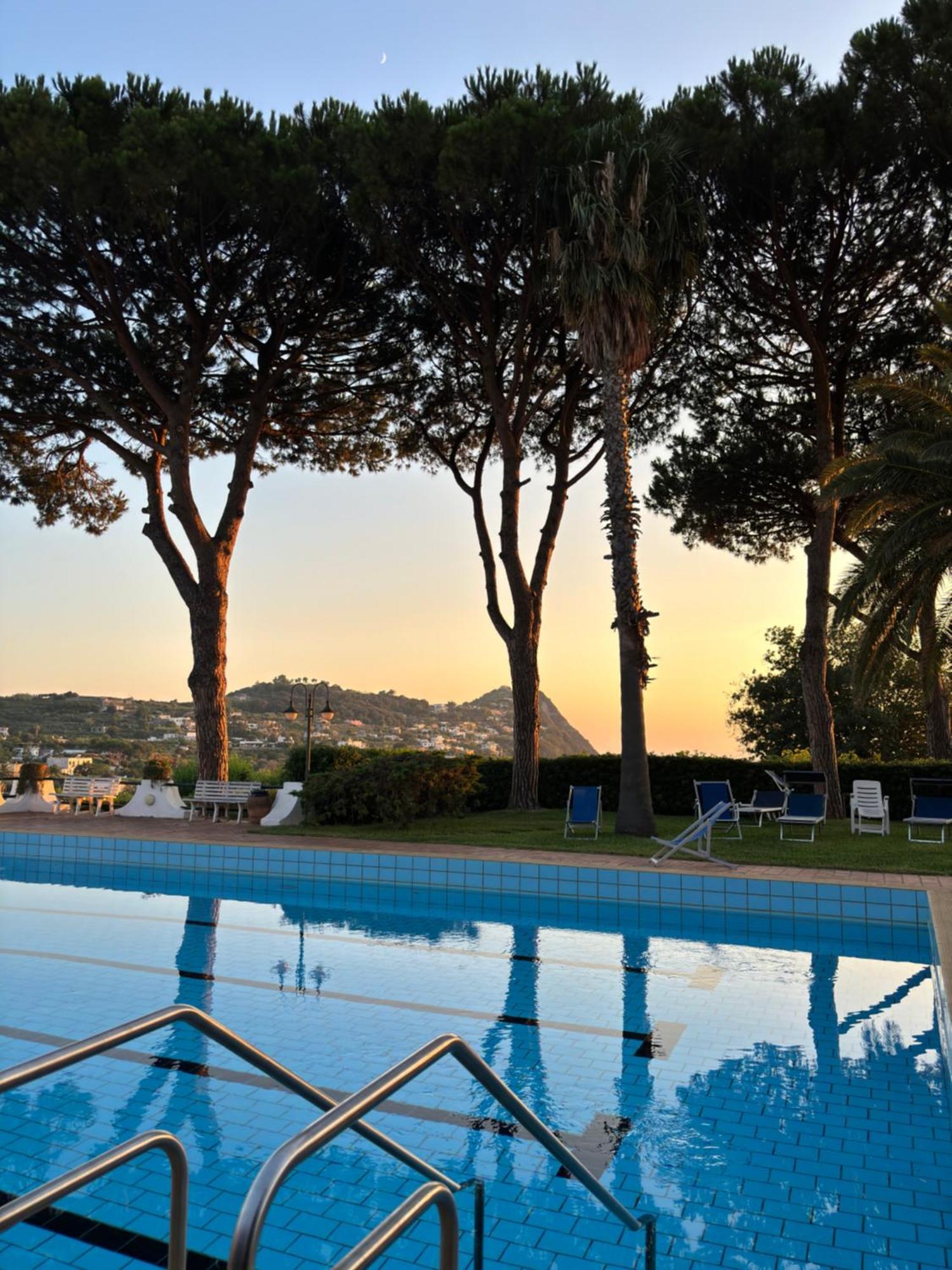 Villa Moma Giardino, Tennis E Piscina Panoramica อีสเกีย ภายนอก รูปภาพ