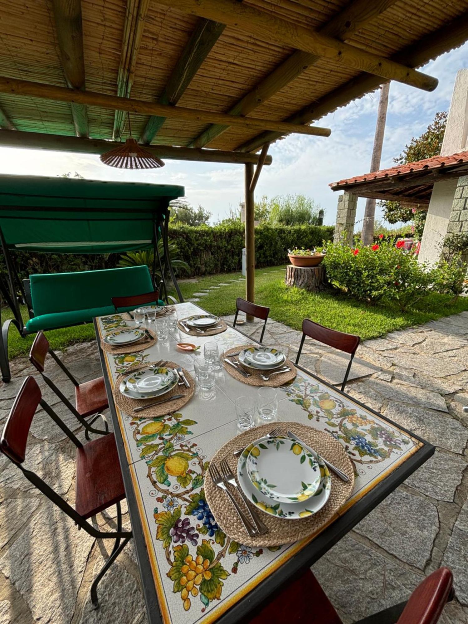Villa Moma Giardino, Tennis E Piscina Panoramica อีสเกีย ภายนอก รูปภาพ